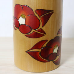 Usaburo Vintage Kokeshi Doll Camellia Decorations
