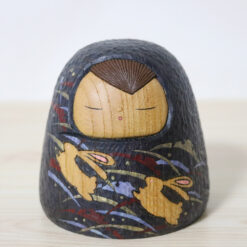 Watanabe Kunihiko Sosaku Kokeshi Doll Dreaming Front