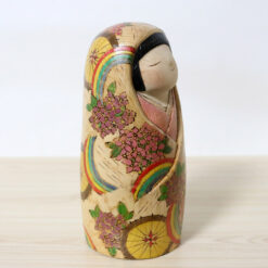 Yuko Yamazaki Creative Kokeshi Doll Rainy Season Sky Right