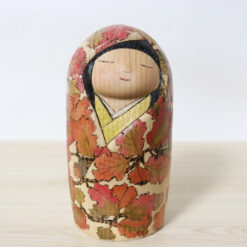 Yuko Yamazaki Creative Kokeshi Doll Sunny Autumn Day Front